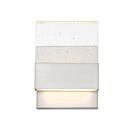Nuvo Lighting Ellusion 62-1501 1-Light 15W Polished Nickel LED Small Wall Sconce