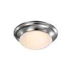 Nuvo Lighting 62-1563 Brushed Nickel 19W LED Twist And Lock Flush Mount