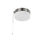 Nuvo Lighting 62-1566 Brushed Nickel 12W LED Flush Mount With Pull Chain
