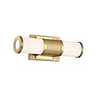 Nuvo Lighting Caper 62-1601 13W Brushed Brass Vanity