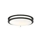 Nuvo Lighting 62-1737 Matte Black 25W LED Flush Mount CCT Selectable
