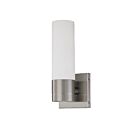 Nuvo Lighting 62-2934 Link 12w Brushed Nickel LED Tube Wall Sconce