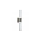 Nuvo Lighting 62-2936 Link 24W Brushed Nickel LED Tube Wall Sconce