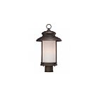 Nuvo Lighting 62-634 Bethany 1-Light Mahogany Bronze Outdoor Post Light
