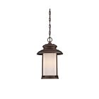 Nuvo Lighting Bethany 62-635 1-Light Mahogany Bronze Outdoor Hanging Lantern