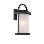 Nuvo Lighting Willis LED 62-652 1-Light Textured Black Outdoor Wall Light