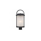 Nuvo Lighting 62-654 Willis 1-Light Textured Black Outdoor Post Light