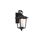Nuvo Lighting 62-821 Essex LED 1-Light Sterling Black Outdoor Wall Light