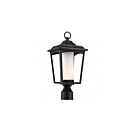 Nuvo Lighting 62-825 Essex Sterling Black LED Outdoor Post Light