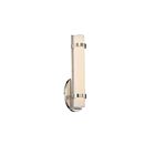 Nuvo Lighting 62-931 Slice LED 1-Light Polished Nickel Vanity Light