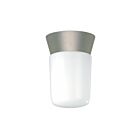 Nuvo Lighting SF77-155 1-Light 60W Satin Aluminum Flush Mount