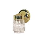 Nuvo Lighting SF77-996 1-Light 60W Polished Brass Wall Lantern