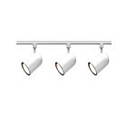 Nuvo Lighting TK322 3-Light White Track Light Head