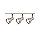 Nuvo Lighting TK340 3-Light Brushed Nickel Track Light Head