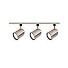 Nuvo Lighting TK342 3-Light Brushed Nickel Track Light Head