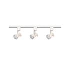 Nuvo Lighting TK355 3-Light White Track Light Head