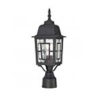 Nuvo Lighting Banyon 60-4929 1-Light Textured Black Outdoor Post Light