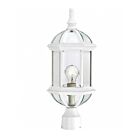 Nuvo Lighting Boxwood 60-4974 1-Light White Outdoor Post Light