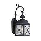 Nuvo Lighting Wingate 60-5621 1-Light Textured Black Outdoor Wall Light