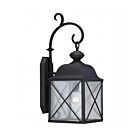 Nuvo Lighting Wingate 60-5622 1-Light Textured Black Outdoor Wall Light