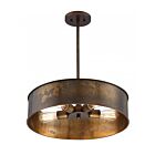 Nuvo Lighting Kettle 60-5894 4-Lights Weathered Brass Pendants