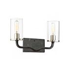 Nuvo Lighting Sherwood 60-6122 2-Lights Iron Black 38" Vanity Light