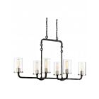 Nuvo Lighting Sherwood 60-6124 6-Lights Iron Black Island Pendant
