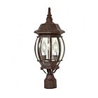 Nuvo Lighting Central Park 60-898 3-Lights Old Bronze Outdoor Post Light
