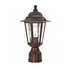 Nuvo Lighting Cornerstone 60-995 1-Light Old Bronze Outdoor Post Light
