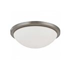 Nuvo Lighting 62-1043 Button 18w Brushed Nickel 13" LED Flush Mount