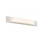 Nuvo Lighting Bow 62-1082 Brushed Nickel Vanity Light