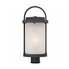 Nuvo Lighting Willis 62-654 1-Light Textured Black Outdoor Post Light
