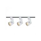 Nuvo Lighting TK423 36w White Round Track Lighting Kit with Angle arm