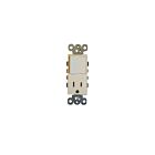Ortech 6507 White Decorative Single Pole Rocker Switch