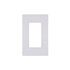 Ortech 8591 White Single Gang Screwless Decorative Plate