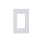 Ortech 8591 White Single Gang Screwless Decorative Plate