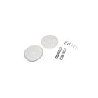 Ortech Als-Dwc-Kit-Wh White Dry Wall Canopy Installation Kit