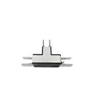 Ortech Als-T-Conn-Bk Black T-Connector for Architecture Linear Strip Light