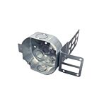 Ortech BOX-54151-KSSX 4" Octagonal Box With Integral Support & Wraparound Bracket