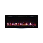 Ortech LEDFP-50 Wattage Selectable 50" Black Electric Fireplace