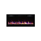 Ortech LEDFP-60 Wattage Selectable 60" Black Electric Fireplace