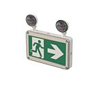 Ortech Oe-316-Wet LED Combo Exit Sign Light