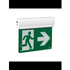 Ortech OE-G026 2W LED Edge Lit Running Man Exit Sign