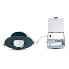 Ortech Slim4Gim-5CCT 9W White/Black Gimbal Downlight CCT Selectable (3 Prongs)