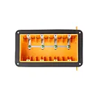 Ortech WPB05 Vapor Proof Four Gang Non-Metaliic Switch And Outlet Box