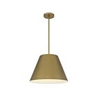 Alteck Lighting AP0077-5CCT-W-PB Jaz 25W Painted Brass LED Pendant
