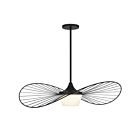 Alteck Lighting AP0070-5CCT-W-BK New Wave 20W Sand Black LED Pendant Light