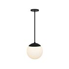 Alteck Lighting AP0072-5CCT-W-BK Rondure 15W Sand Black LED Pendant