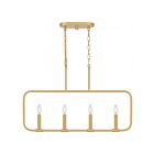 Quoizel Lighting Abner ABR432MBK Matte Black 240W Island Light