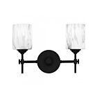 Quoizel Lighting Aria ARI8615MBK 2-Lights Weathered Brass 200W Vanity Light